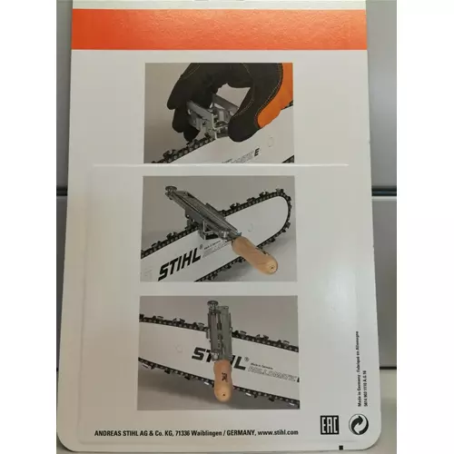 Guida per lima affilatura denti Catena Motosega 3/8" STIHL per Portalime FF1 2