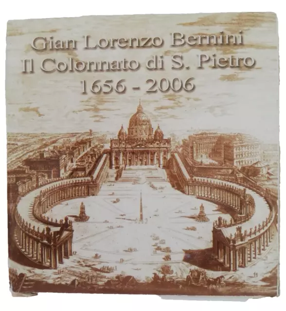 Città Del Vaticano, Moneta Da 10 Euro In Argento 925  "Colonnato Del Bernini"