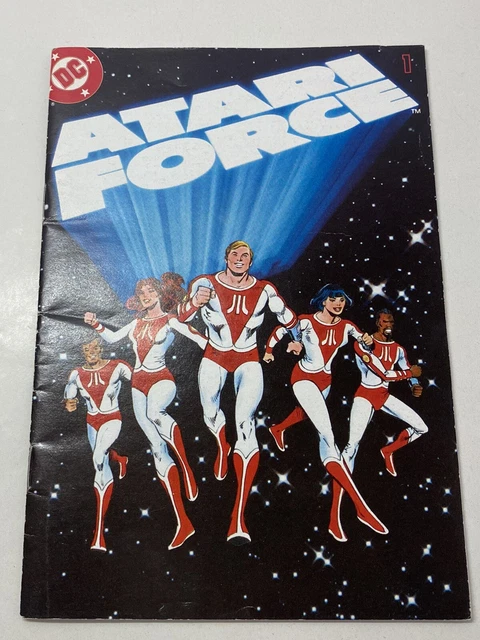 Atari 2600 ATARI FORCE  DC Mini Comics  Vol. 1 #1 1982 NICE