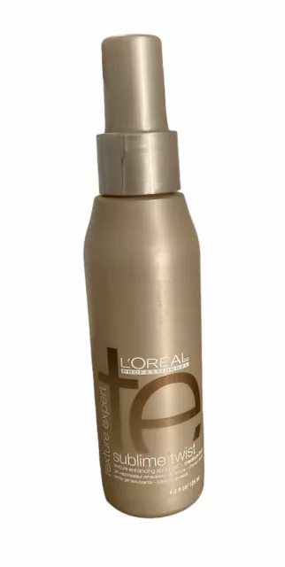 Loreal Texture Spray Gel Expert Sublime Twist 4.2 oz New