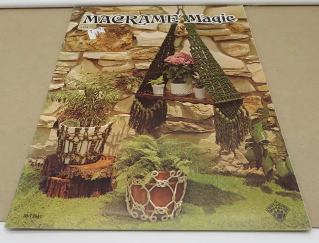 1975 Macrame Magic Pattern Booklet