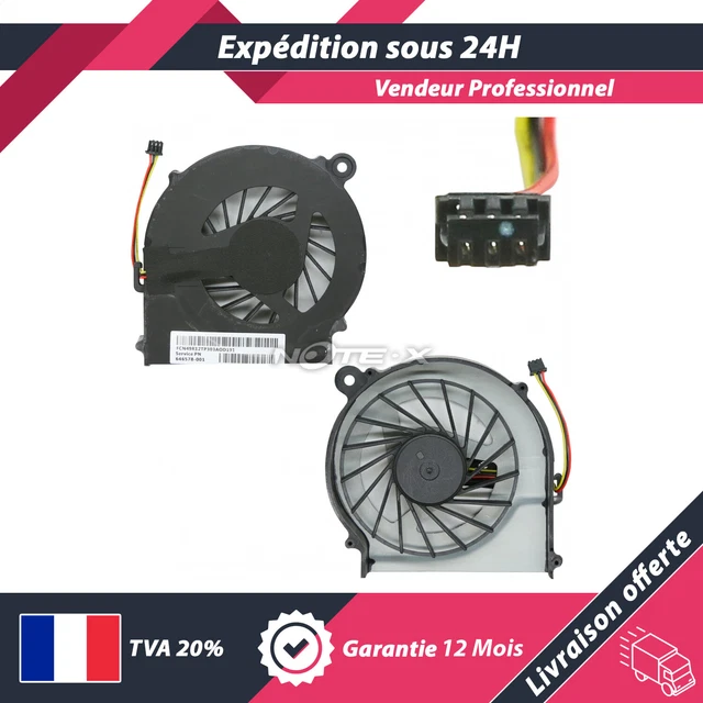 Ventilateur CPU De Remplacement Pour HP Pavilion G6 - Modèles G6-1336SA, G6-1336SF, G6-1336SR, G6-1336SX