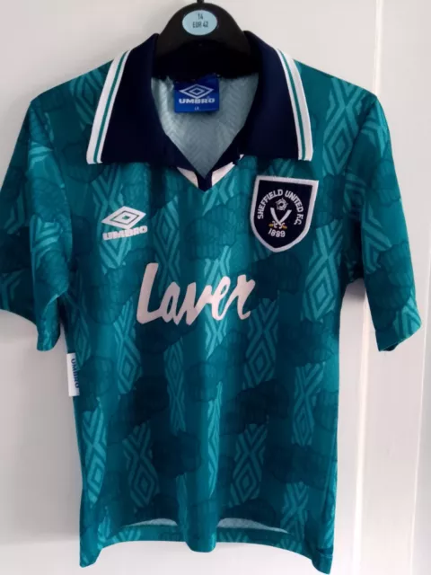 Sheffield United 1994 Away Shirt Large Boys