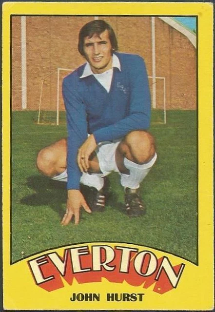 A &Bc 1974 Footballers-#033-Everton-John Hurst