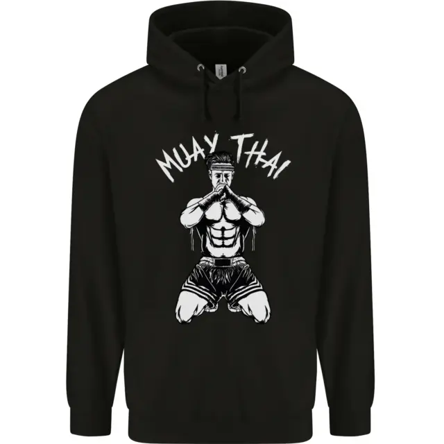 Muay Thai Fighter Mixed Martial Arts MMA Childrens Kids Hoodie