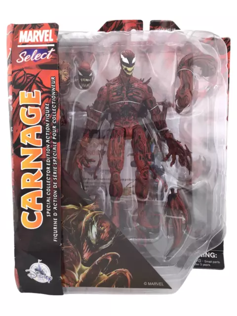 Marvel Select Disney Carnage Action Figure by Diamond COLLECTOR EDITION