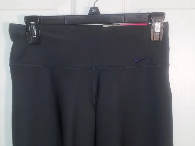 Nike Principle Dri-FIT Dark Grey Women's Capris Pants - Size XS 3