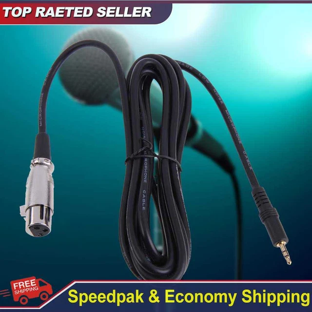 Neue XLR 3 Pin Buchse auf rechten Winkel 1/8 XLR3F, rechtwinklige 3,5 mm TRS für