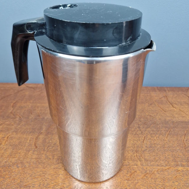 Cafetière Italienne Automatique Vintage SEB - Série M, 6 Dl, Inox - France