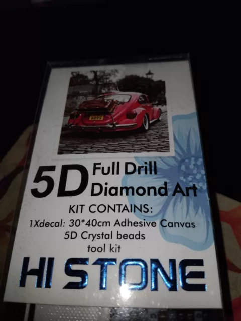 HI Stone 5D Full Drill Diamond Art Kit