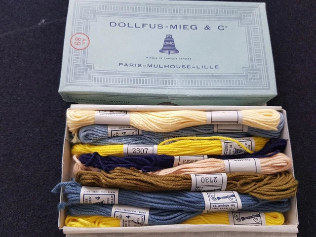 DMC Bois Collectionneurs Boîte Inclus 1x Écheveau De Tout 120 Bloqué Coton Fils 3357995031517