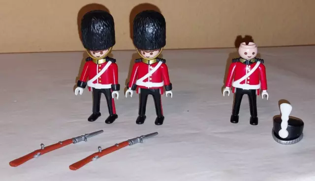 Playmobil Konvolut - Figuren Garde Soldaten Bärenfellmütze