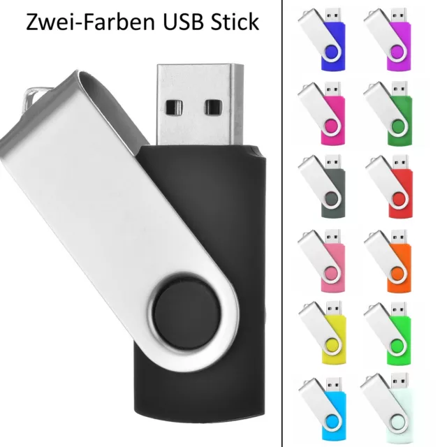 USB Germany Dos Colores Pegar Swivel Negro Plus Segundo para El Selección