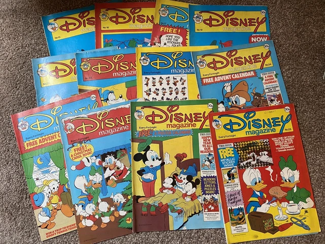 DISNEY MAGAZINE (18 issues) + Disneyland Autumn special magazine *RARE ...