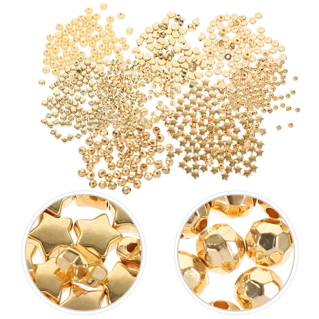 800 piezas hágalo usted mismo perlas sueltas artesanales - espaciador - perlas pulsera fabricación collar