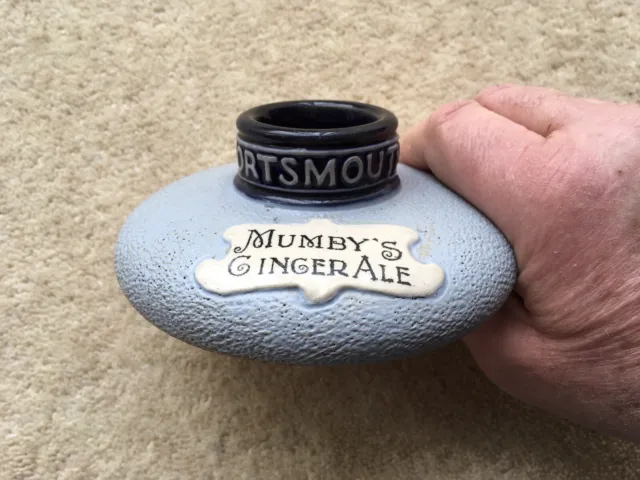 Cww1 Era Mumby’s Portsmouth Ginger Ale By Appointment Adv Matchstriker/Holder
