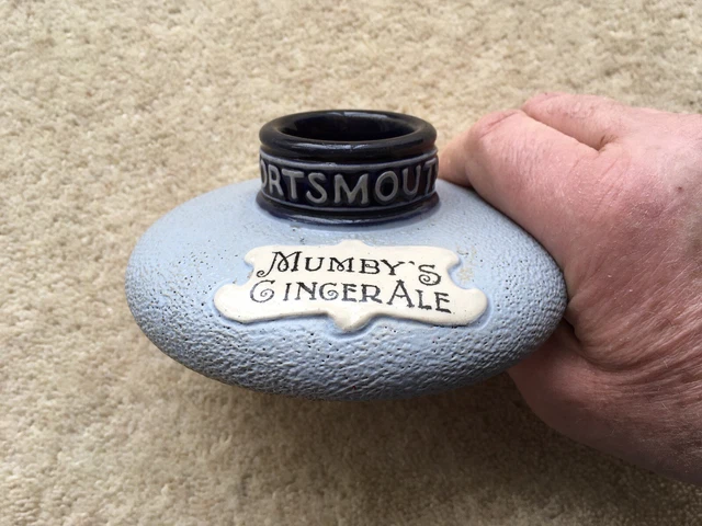 Cww1 Era Mumby’s Portsmouth Ginger Ale By Appointment Adv Matchstriker/Holder