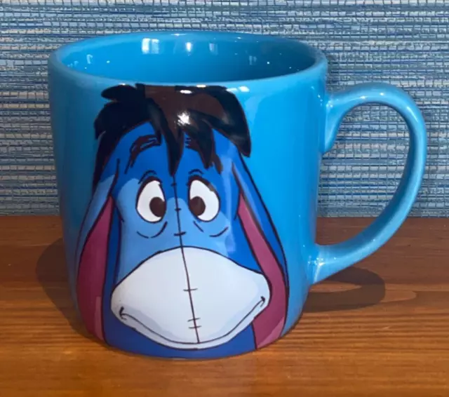 Official Disney Store EEYORE (Winnie the Pooh) Mug - Shaped 'Oh Well' Graphic