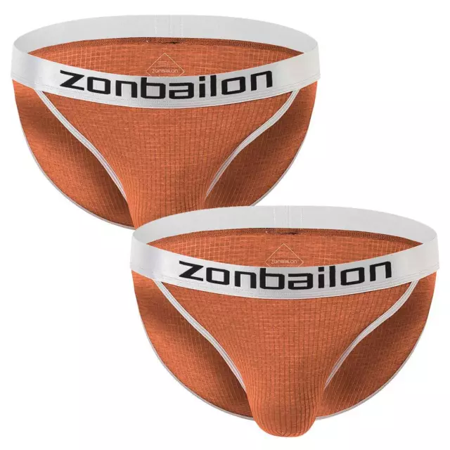ZONBAILON MEN'S UNDERWEAR Sexy Enhancement Bulging High Elastic Breathable  Brief $11.39 - PicClick