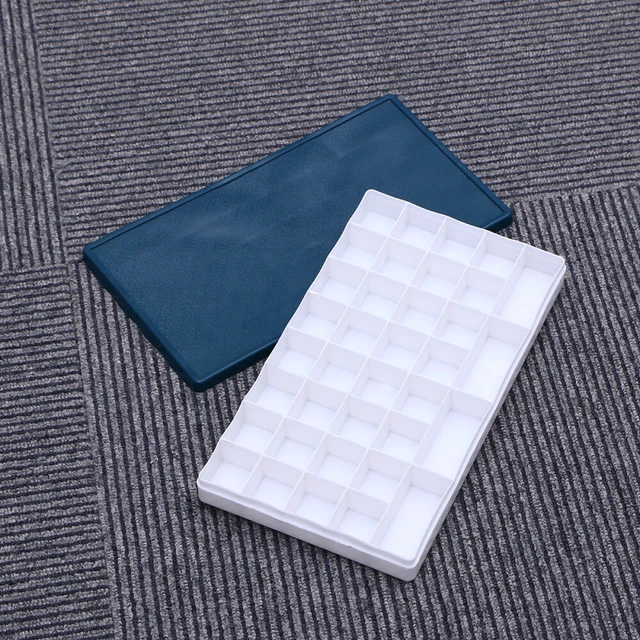 Juego de pintura de acuarela sólida caja profesional con pincel acuarela portátil