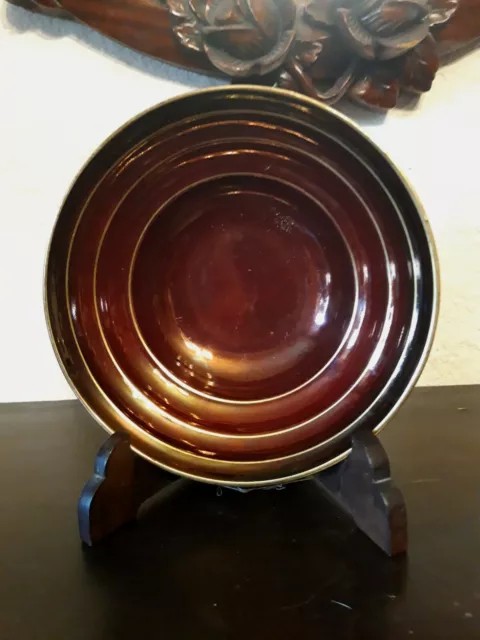 Vintage, Carlton Ware, Handpainted, 'Rouge Royale' Dish