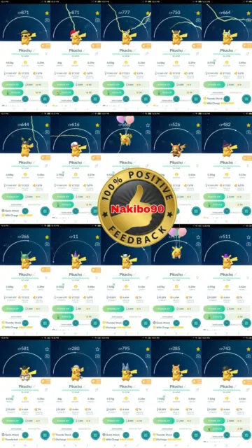 Buying: Shiny Pikachu Libre - Pokemon Go - Topic - d2jsp