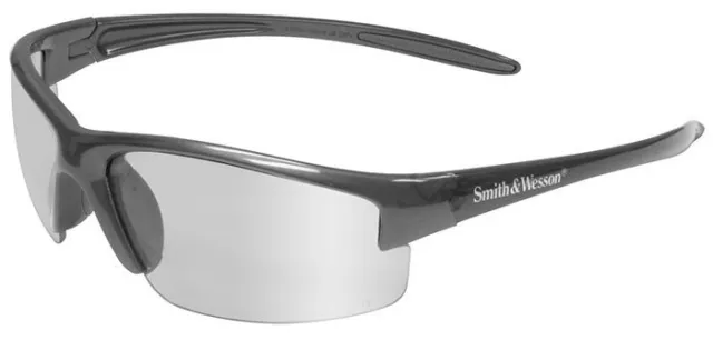 Smith & Wesson Equalizer Safety Glasses Gun Metal Frame Indoor/Outdoor Lens
