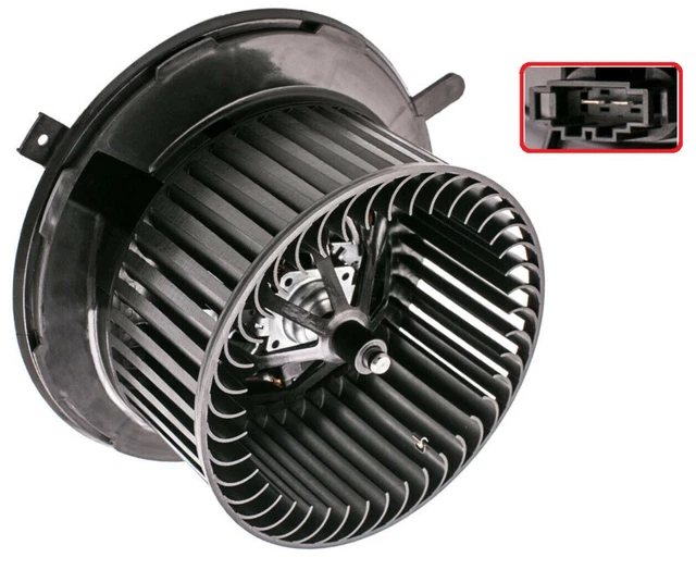 RIDEX Pulseur D'Air Habitacle 235W Ø154mm – Compatible VW Golf 7, Tiguan, T-Roc & Plus – Remplace 5Q1819021