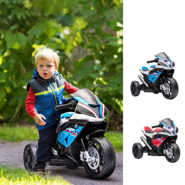 HOMCOM BMW Elektromotorrad Kindermotorrad Elektro-Dreirad ab 18 Monaten