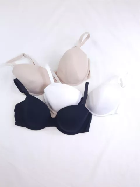 M S Cotton-Rich Underwired Balcony Bra Lightly-Padded Shop Soiled Brand New