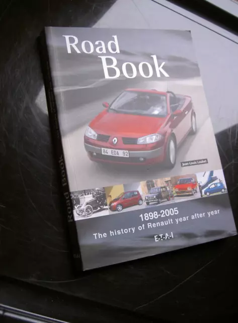 Vintage Road Book 1898-2005 History Renault Year Jl Loubet Pb Etai