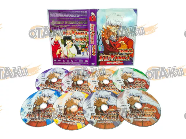 English dubbed of Inuyasha+Hanyo No Yashahime(1-241End+4  Movie+Special)Anime DVD