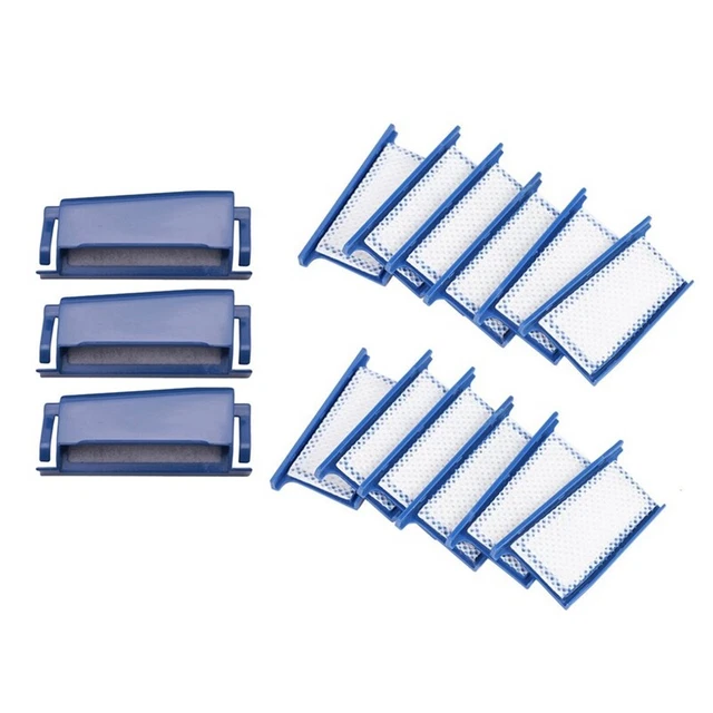 Filtros Cpap de repuesto para 3 ranuras reutilizables + 12 filtros ultrafinos desechables D3D5