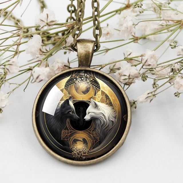 Collier Coexist In Peace Yin Yang Croix Étoile De David - Symbole De Paix Multiculturel - Pour Homme Et Femme