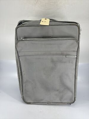 Briggs & Riley Travelware U526S-10 26 1/2” Gray Upright Wheeled Travel Suitcase