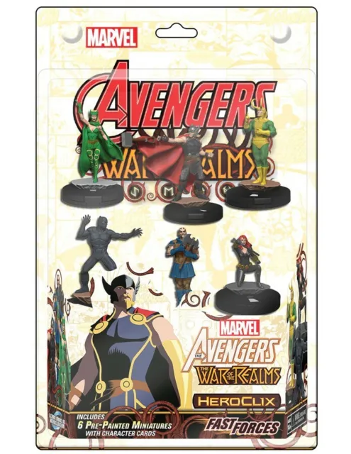Marvel Heroclix Avengers: The War of the Realms Fast Forces WZK84806