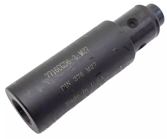 Parlec 7716CGD6-3-M27 Tapping Tap Numbertap Adapter TA10411 DIN 376 M27