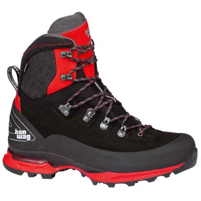 Hanwag Alverstone II GTX Black/Red Size 13 Trek Boot H200900-13