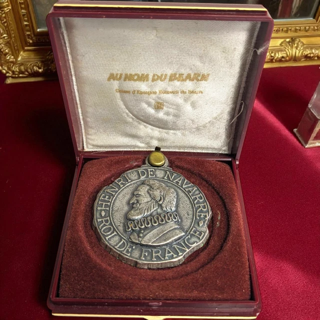 Médaille Henri IV & Marie De Médicis - Second Anniversaire Du Dauphin - Bronze, Année 1969 - XXème Siècle - Collection