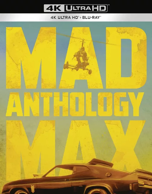 Mad Max Anthology. 4K Ultra- HD (2022) 10 blu ray Pre Order 2