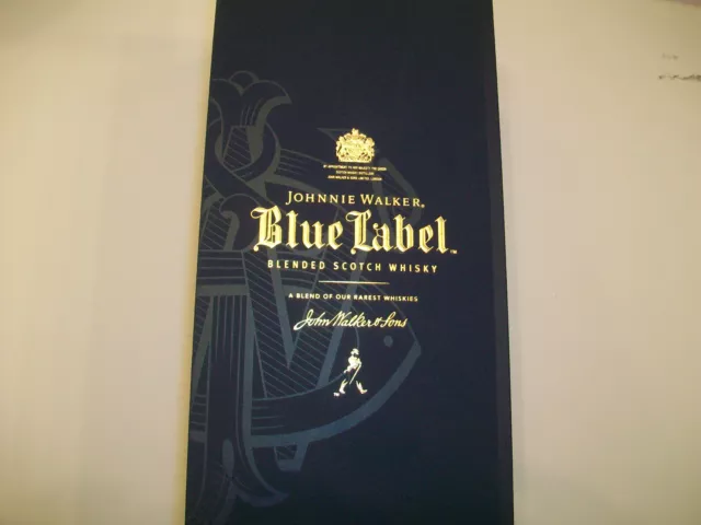 Jonnie Walker Blue Lable Blended Scotch Whisky 750ml Empty Box 2
