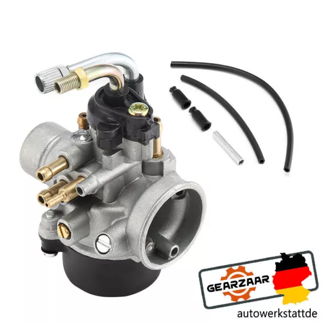 Vergaser 17,5mm Manueller Choke MBK Nitro für Yamaha Aerox Jog R Aprilia SR50