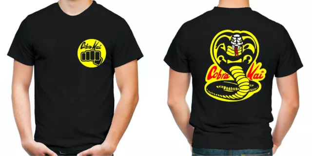 Camiseta de hombre Cobra Kai | Karate Kid Pat Morita Kult | M3