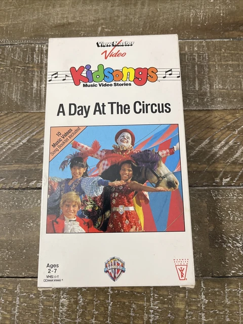 KIDSONGS A DAY At The Circus VHS £82.43 - PicClick UK