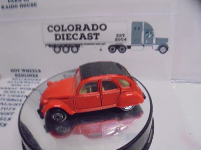 Loose MC TOYS Red Citroen 2CV Loose MC TOYS Red Citroen 2CV