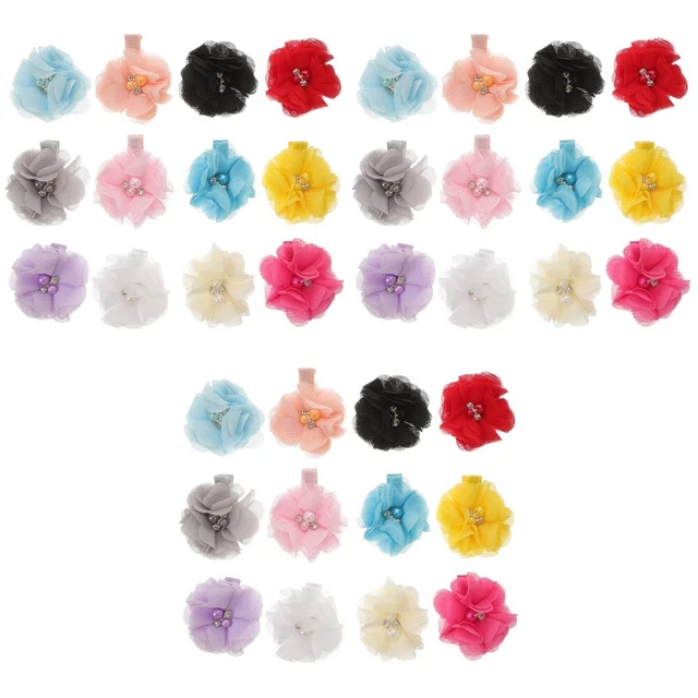 36 pz clip per capelli per cane clip per capelli per cucciolo clip per capelli per animali domestici accessori