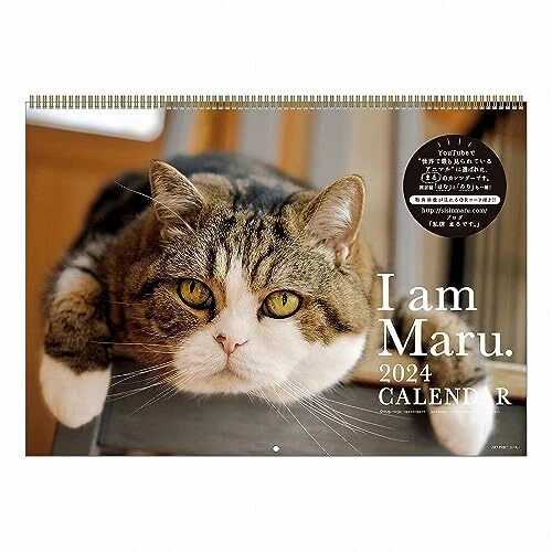 MARU 2024 CALENDAR Japanese Cats No.045 From Japan F/S 43.00 PicClick