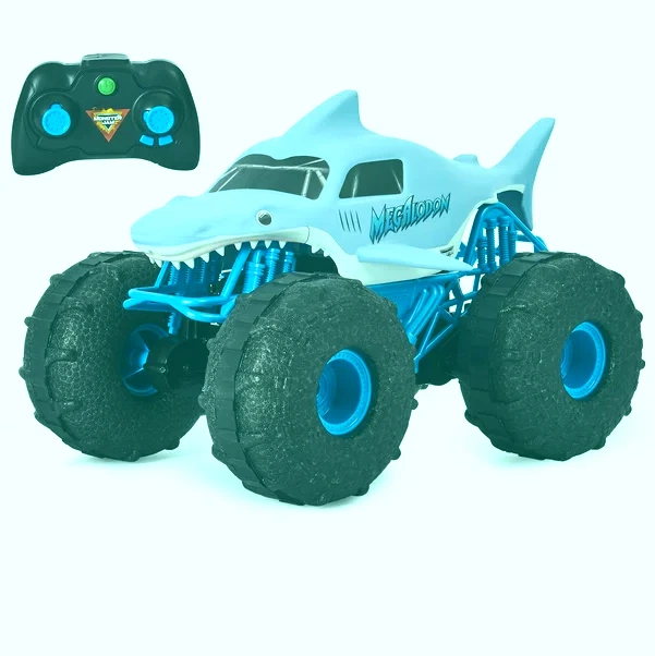 MONSTER JAM, OFFICIAL Megalodon Storm AllTerrain Remote Control