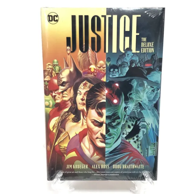 Justice Alex Ross Deluxe Edition New DC Comics HC Hardcover Sealed