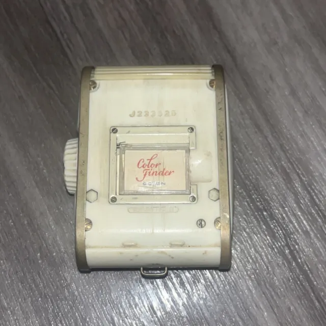 Vintage Gossen Sixty Color Finder Light Meter Exposure Meter Made in Germany